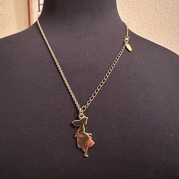 Vintage Disney Alice Silhouette Necklace - Picture 2 of 2